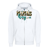 White mama's boy Zipper Hoodie - AdoDesignShop
