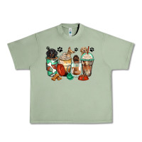 Oil Green dog coffee cups Urban Heavy Tee - Zillion Design Studio