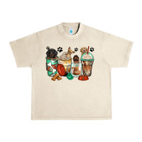 Sandshell dog coffee cups Urban Heavy Tee - Zillion Design Studio