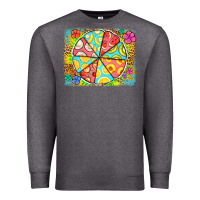Charcoal Heather fruit plate Premium Sweatshirt - Jasminsmagicworld