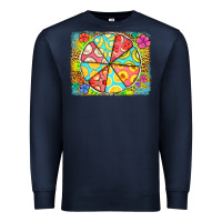 Navy fruit plate Premium Sweatshirt - Jasminsmagicworld