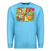 Ocean Blue fruit plate Premium Sweatshirt - Jasminsmagicworld