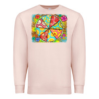 Pale Pink fruit plate Premium Sweatshirt - Jasminsmagicworld
