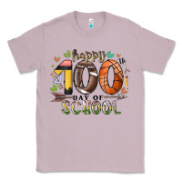 Lilac happy 100 americana football basketball day of sch Classic Tee - RacoonDesign