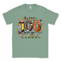 Sage happy 100 americana football basketball day of sch Classic Tee - RacoonDesign