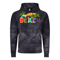 Cloud Black beach Vintage Hoodie - RanaPortraitStore