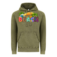 Vintage Olive beach Vintage Hoodie - RanaPortraitStore