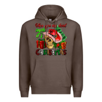 Coffee when you are dead inside its Christmas Premium Hoodie - AdoDesignShop