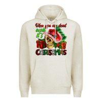 Oatmeal Heather when you are dead inside its Christmas Premium Hoodie - AdoDesignShop