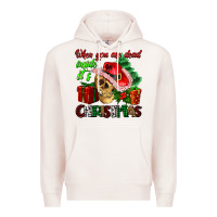 Pale Pink when you are dead inside its Christmas Premium Hoodie - AdoDesignShop