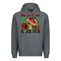 Rock when you are dead inside its Christmas Premium Hoodie - AdoDesignShop