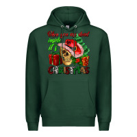 Sports Green when you are dead inside its Christmas Premium Hoodie - AdoDesignShop
