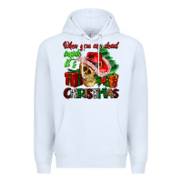 White when you are dead inside its Christmas Premium Hoodie - AdoDesignShop