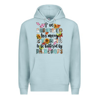Blue Mist ive survived too many storms to bebothered by rain Premium Hoodie - MaliasSmallBusiness