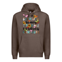 Coffee ive survived too many storms to bebothered by rain Premium Hoodie - MaliasSmallBusiness