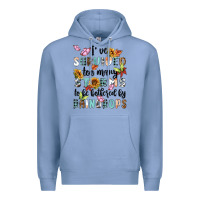 Colony Blue ive survived too many storms to bebothered by rain Premium Hoodie - MaliasSmallBusiness