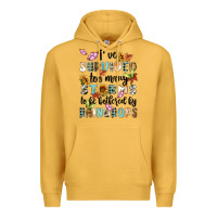 Mustard ive survived too many storms to bebothered by rain Premium Hoodie - MaliasSmallBusiness