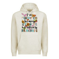 Oatmeal Heather ive survived too many storms to bebothered by rain Premium Hoodie - MaliasSmallBusiness