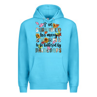 Ocean Blue ive survived too many storms to bebothered by rain Premium Hoodie - MaliasSmallBusiness