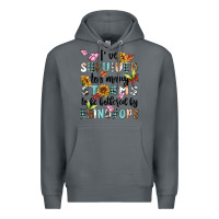 Rock ive survived too many storms to bebothered by rain Premium Hoodie - MaliasSmallBusiness