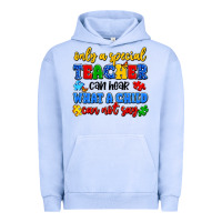 Pigment Grape Ice only a special teacher can hear what a child can n Urban Hoodie - Artiststas