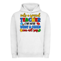 Pigment Lunar Rock only a special teacher can hear what a child can n Urban Hoodie - Artiststas