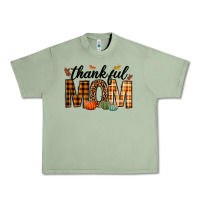 Oil Green thankful mom Urban Heavy Tee - texasbilliewilder