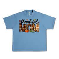 Pebble Blue thankful mom Urban Heavy Tee - texasbilliewilder
