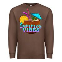 Chestnut summer vibes coconut drink Premium Sweatshirt - Jasminsmagicworld