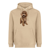Mushroom maltipoo Heavyweight Hoodie - BarkalooDesign