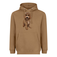 Toasted Coconut maltipoo Heavyweight Hoodie - BarkalooDesign