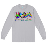Moon Dust peace love equality Long Sleeve Tee - HRA Design Shop