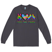 Smoke peace love equality Long Sleeve Tee - HRA Design Shop