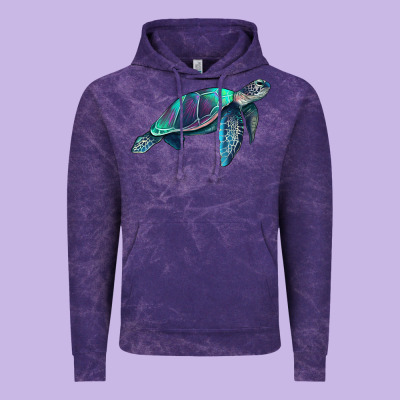 Turtle Vintage Hoodie Designed By Ranaportraitstore