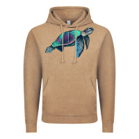 Vintage Coffee turtle Vintage Hoodie - RanaPortraitStore