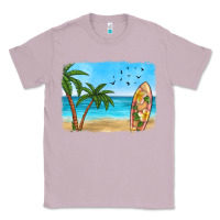 Lilac beach background Classic Tee - HRA Design Shop