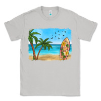 Moon Dust beach background Classic Tee - HRA Design Shop