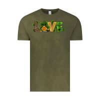 Vintage Olive st patricks day gnomes shamrock horseshoes love Vintage Tee - RanaPortraitStore