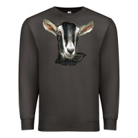 Smoke alpine goat head Premium Sweatshirt - LillyAllenDesigns