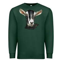Sports Green alpine goat head Premium Sweatshirt - LillyAllenDesigns