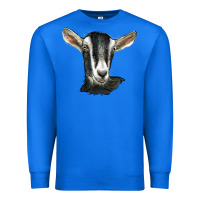 True Royal alpine goat head Premium Sweatshirt - LillyAllenDesigns