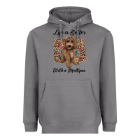 Storm life is better with a maltipoo Heavyweight Hoodie - BarkalooDesign