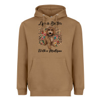 Life Is Better With A Maltipoo Heavyweight Hoodie | Teevron