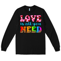 Black love is all you need Long Sleeve Tee - HRA Design Shop