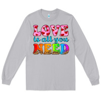 Moon Dust love is all you need Long Sleeve Tee - HRA Design Shop