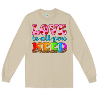 Mushroom love is all you need Long Sleeve Tee - HRA Design Shop