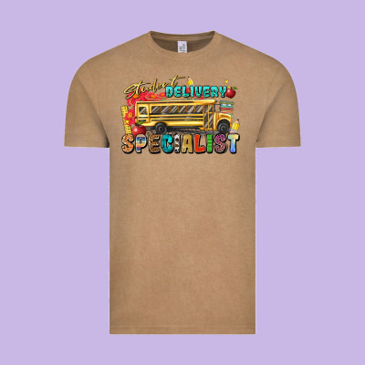 Student Delivery Specialist Vintage Tee Designed By Texasbilliewilder