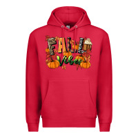 Cardinal fall vibes Premium Hoodie - MaliasSmallBusiness