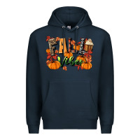 Navy fall vibes Premium Hoodie - MaliasSmallBusiness