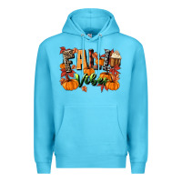Ocean Blue fall vibes Premium Hoodie - MaliasSmallBusiness
